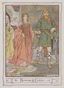 Illustrazione per Ivanhoe di Sir Walter Scott da Charles Edmund Brock