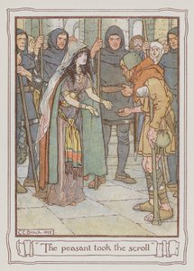 Illustrazione per Ivanhoe di Sir Walter Scott da Charles Edmund Brock