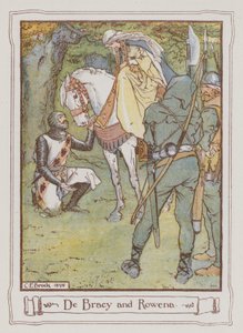 Illustrazione per Ivanhoe di Sir Walter Scott da Charles Edmund Brock