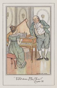 Illustrazione per Persuasione da Charles Edmund Brock