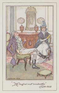 Illustrazione per Ragione e Sentimento di Jane Austen (litografia a colori) da Charles Edmund Brock