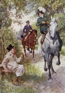 Illustrazione per The Broad Highway a Romance of Kent da Charles Edmund Brock