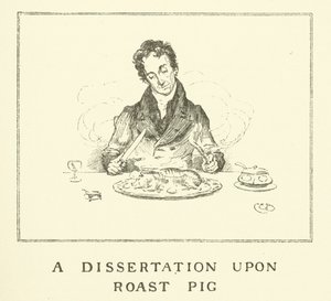 Illustrazione per The Essays of Elia di Charles Lamb da Charles Edmund Brock