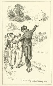 Illustrazione per Gli saggi di Elia di Charles Lamb da Charles Edmund Brock