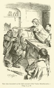 Illustrazione per Westward Ho! di Charles Kingsley da Charles Edmund Brock