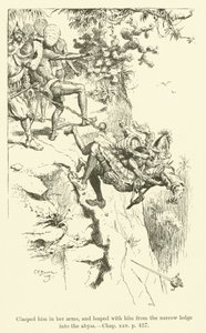 Illustrazione per Westward Ho! di Charles Kingsley da Charles Edmund Brock