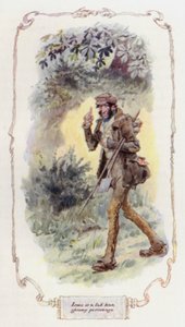 Isaac è un personaggio alto, magro e cupo da Charles Edmund Brock