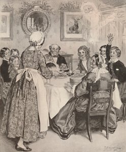 Lasciami pensare ai comodi pranzi di famiglia da Charles Edmund Brock