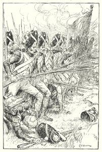 La guardia francese a Waterloo da Charles Edmund Brock