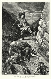 Roland Frappa al Perron De Sardoine da Charles Edouard Delort