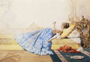Un momento pensieroso da Charles Edouard de Beaumont