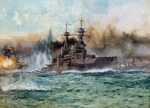 H.M.S Vanguard alla Battaglia dello Jutland, 1924