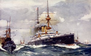 La Maestosa. Ammiraglia della Channel Squadron, 1901