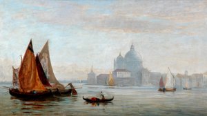 Chiesa di Santa Maria della Salute, Venezia, 1875 da Charles Edward Holloway