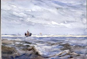 Sulla costa orientale, XIX secolo da Charles Edward Holloway