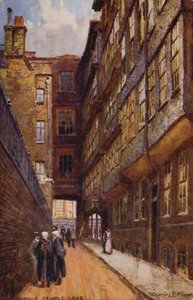 Middle Temple Lane, Londra da Charles Edwin Flower