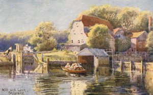 Fiume Tamigi: Mulino e Chiusa Shiplake