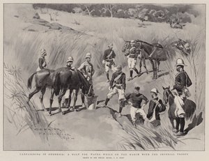 Campagna in Rhodesia, una Sosta per l