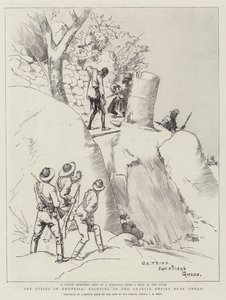 La Rivolta in Rhodesia, Combattimenti nei Granite Kopjes vicino a Gwelo da Charles Edwin Fripp