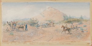 La battaglia di Hasheen, 1885 da Charles Edwin Fripp
