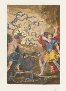 Illustrazione per il romanzo Il Tempio di Gnidos Le Temple de Gnide di Montesquieu da Charles Eisen