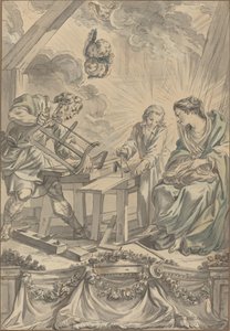 La Sacra Famiglia nella bottega del falegname