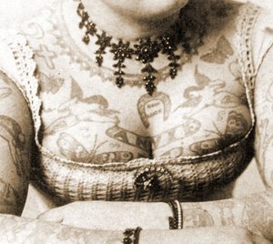 Primo Piano del Petto di Annie Howard, c.1898