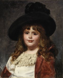 Laura a sette anni da Charles Emile Auguste Carolus Duran