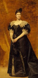 Signora William Astor Caroline Webster Schermerhorn da Charles Emile Auguste Carolus Duran