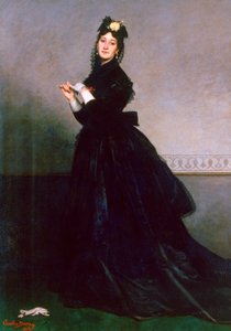 La donna con il guanto, 1869