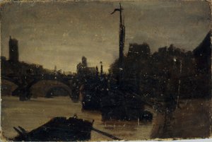 Il Pont des Arts, ca. 1870
