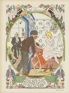 Il ritratto. Illustrazione per Le Rire