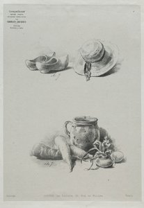 Corso di disegno: No. 4 - Natura morta da Charles Emile Jacque