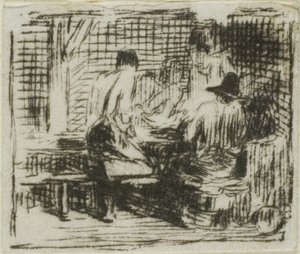Bevitori da Charles Emile Jacque