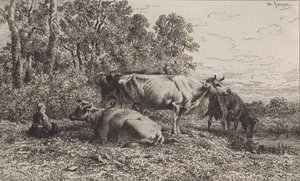 Mucche olandesi, 1864