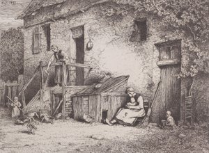 Davanti alla casa