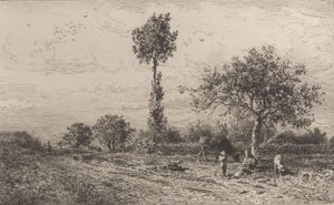 Paesaggio, 1864 da Charles Emile Jacque