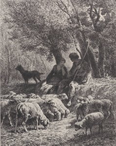 Scena pastorale, 1864