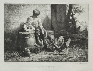 Piccola, piccola da Charles Emile Jacque