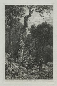 Caccia alla beccaccia da Charles Emile Jacque