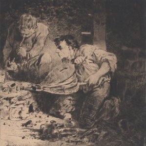I falsari da Charles Emile Jacque