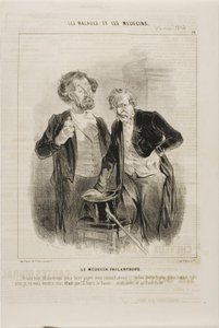 Il dottore filantropico (tavola 10) da Charles Emile Jacque
