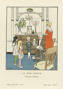 Le Bon Oncle. Costumi d