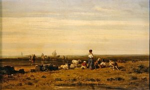 Sosta al mare da Charles Émile de Tournemine