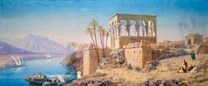 Philae, Egitto, 1863
