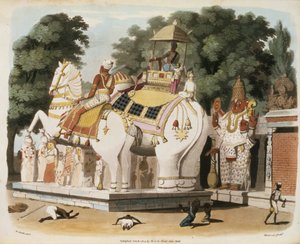 I nativi rendono omaggio al loro sovrano, inciso da Thomas Medland (1755-1823) 1803