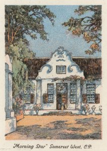 Sudafrica: "Stella del mattino," Somerset West, CP da Charles Ernest Peers