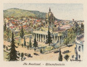Sudafrica: Il Raadzaal, Bloemfontein da Charles Ernest Peers