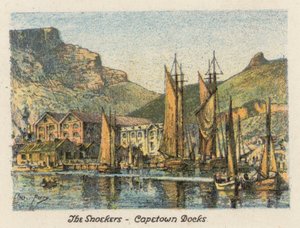 Sudafrica: I pescatori di snoek, banchine di Città del Capo
