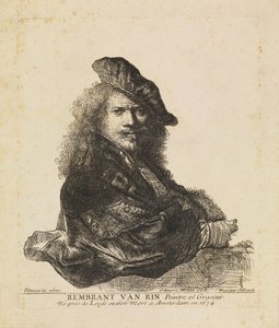 Autoritratto appoggiato a un davanzale di pietra da Charles Errard